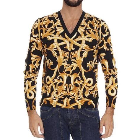 maglia stampa pitone versace|Versace Maglione Re.